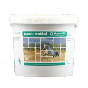frambozenblad paarden supplement